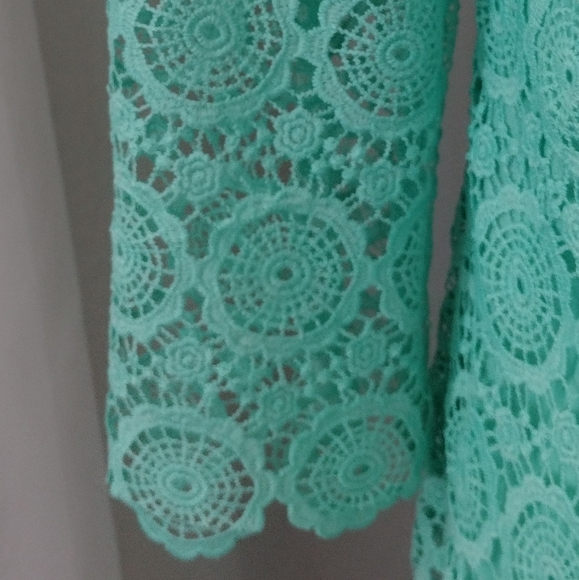 NWOT Crown and Ivy Retro/Mod Looking Lace Overlay. Size 2P - Picture 10 of 11